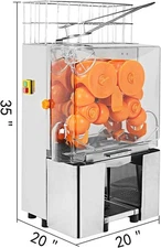 120W Commercial 304 Stainless Steel Orange Juicer Machine High-Speed Squeezer