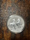 2025 Australian Brumby 1 Ounce Silver Horse Round In Capsule