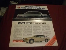 1991 MITSUBISHI Car Brochure - (UK MARKET) MOTORSHOW 1990