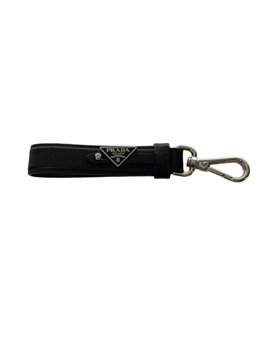 PRADA Keychain Black Men's 2PP68T
