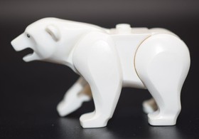 LEGO White Polar Bear Minifigure animal Arctic 60036 60378 60062 60194 6434910