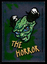 1996 Topps Goosebumps 6 The Horror Foil Stickers