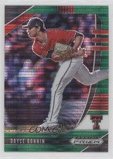 2020 Panini Prizm Draft Picks Green Pulsar Prizm Bryce Bonnin #PDP84 1s8
