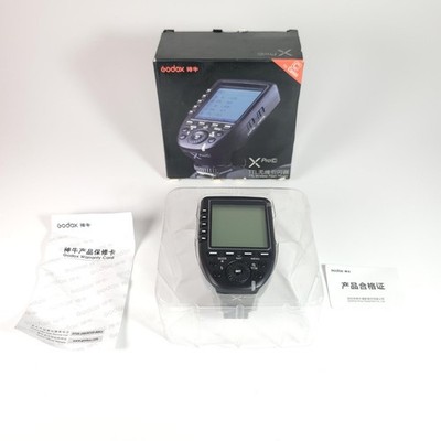 Godox XPro-C TTL Wireless Flash Trigger for Canon 2.4GHz HSS Tested Open Box