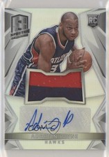 2014-15 Panini Spectra Rookie Jersey Auto Adreian Payne #120 Auto 0s3