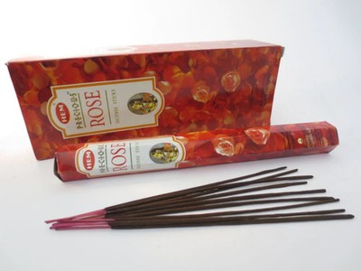 HEM Räucherstäbchen Precious Rose   Blumig-süßer Rosenduft, BIG Pack