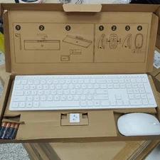 NEW Ultrathin 2.4G Wireless Keyboard & Mouse Set HSA-P003K - Arabic Layout