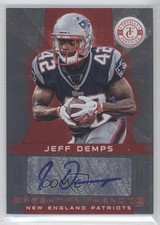 2012 Totally Certified Platinum Red 219/290 Jeff Demps #128 Auto 0q0
