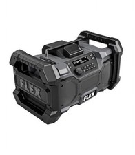 Flex Cordless Jobsite Radio Water Resistant, Bluetooth, USB Charge Port