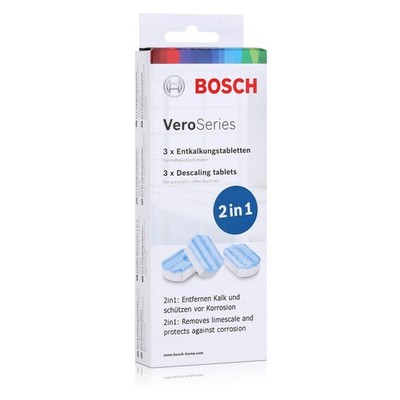 Bosch VeroSeries TCZ8002A Entkalkungstabletten 2in1 für Kaffeevollautomaten