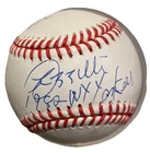 Lee Mazzilli  New York Yankees Autographed OML Baseball COA