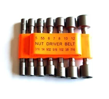 14pc ILLINOIS INDUSTRIAL POWER BIT NUT DRIVER SET 