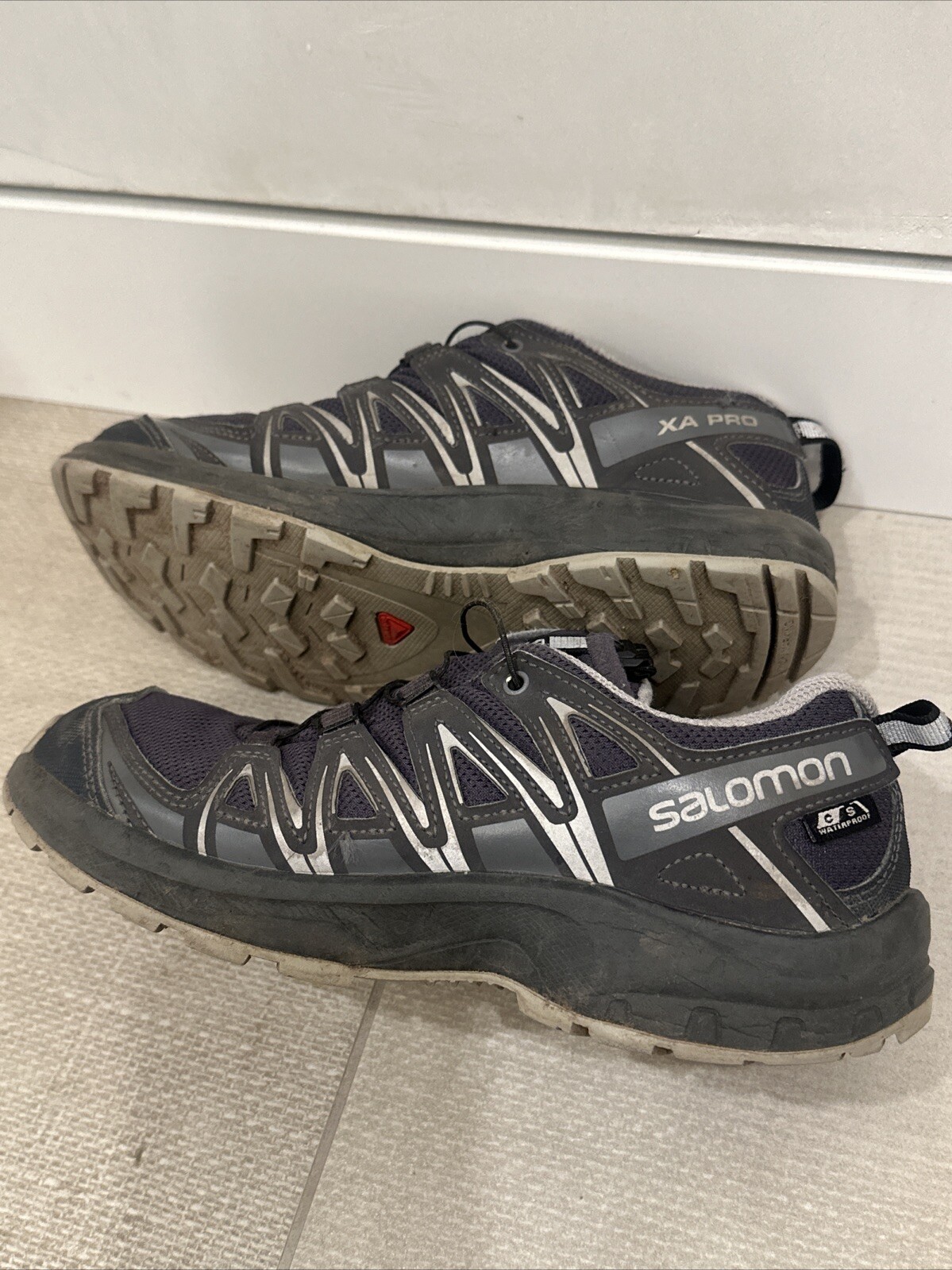 Salomon XA Pro Youth Trail Escursionismo Corsa Impermeabile 406433 Taglia US 4