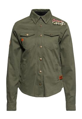 QUEEN KEROSIN Damen Outdoor Hemd Q.k. Adventure Gear - Spread Your Wings