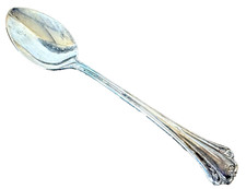 1 Table Serving Spoon RLM4 Royal Limited Silverplate Korea 8 1/4" Plumes RLZ