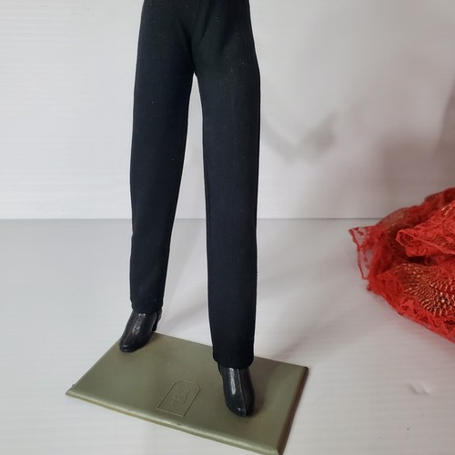 Vintage Marin Chiclana Spanish Dolls Flamenco Dancers Set Of 2 Red Dress 12 In - Picture 3 of 19
