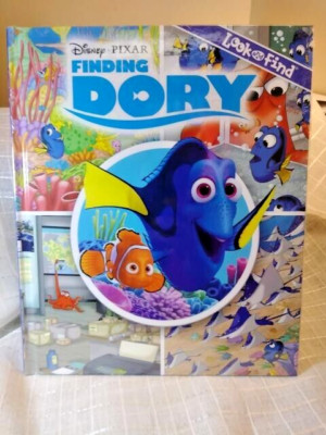 Disney Pixar Finding Dory - Look & Find - Hardback Book, Brand New