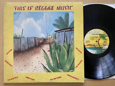 THIS IS REGGAE MUSIC 1974 VINYL JIMMY CLIFF THE WAILERS HEPTONES MAYTALS ++  VG+