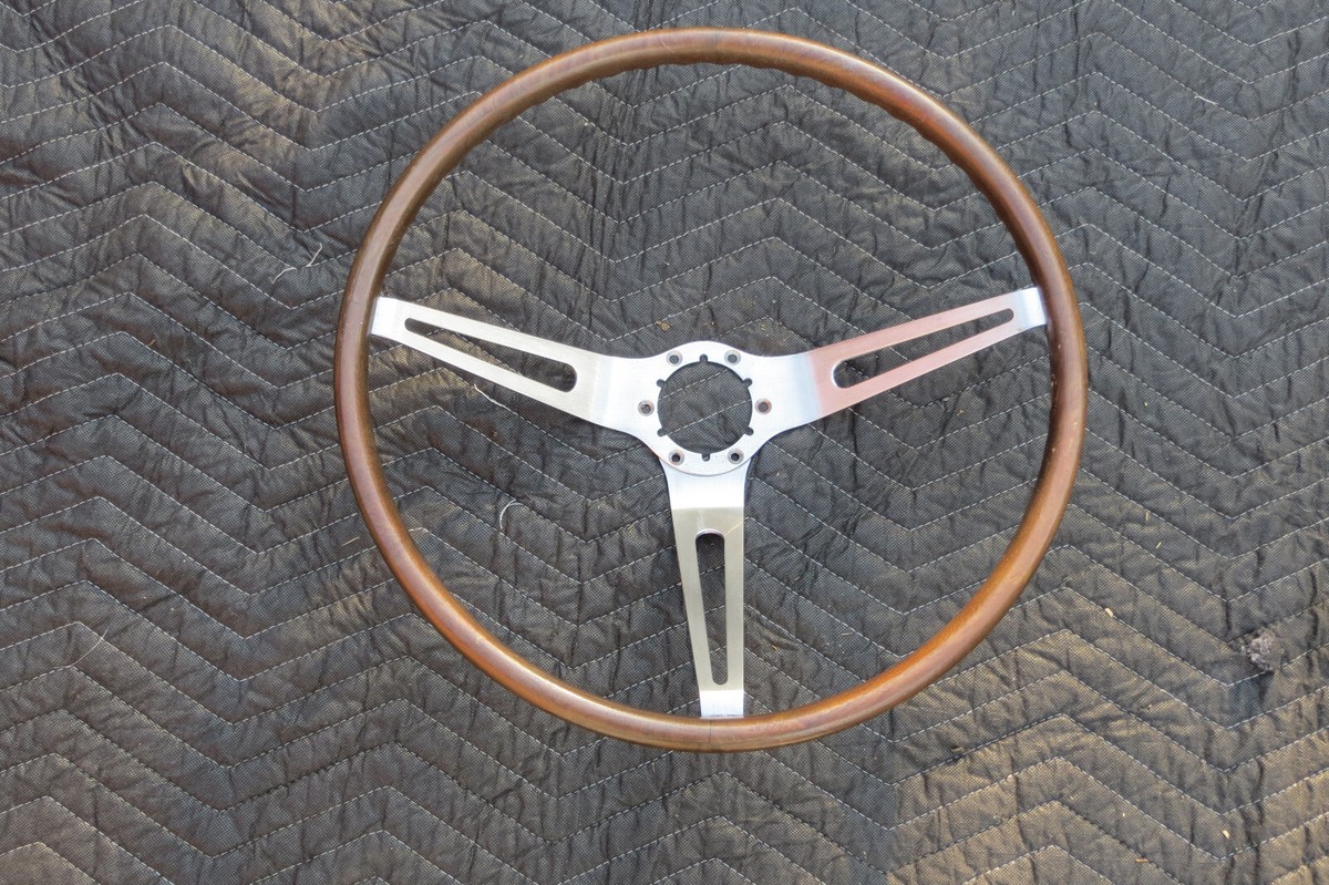 Original GM 3 Spoke Wood Steering Wheel 1967 1968 Corvette Camaro