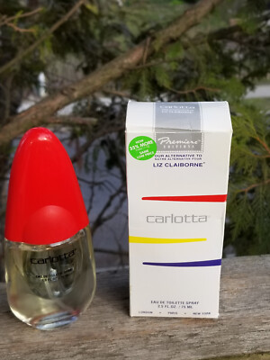 2 BOTTLES OF CARLOTTA EAU DE TOILETTE SPRAY 2.5 OZ. ALTERNATIVE TO LIZ CLAIBORNE