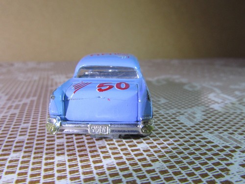 790Z Vintage Majorette 223 Francia Chevrolet Chevy 57 Azul 1:64 - Imagen 8 de 8