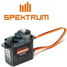 NEW Spektrum Sub-Micro Digital 7.5g Metal Gear Heli Tail Servo Blade 180