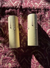 4" ANTIQUE STYLE PAPERBOARD CANDLE COVER CHANDELIER LAMP SOCKET STANDARD