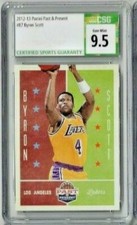 2012-13 Panini Past and Present Byron Scott CSG 9.5 