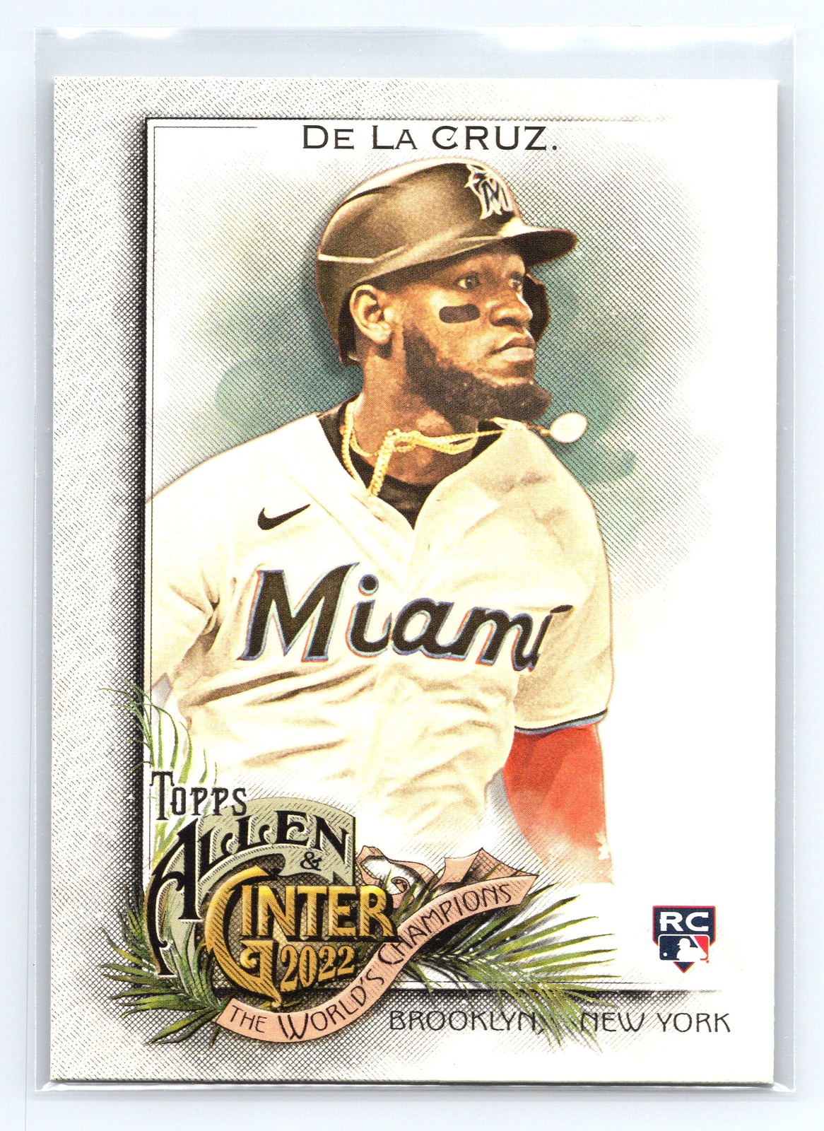 2022 Topps Allen & Ginter #71 Bryan De La Cruz