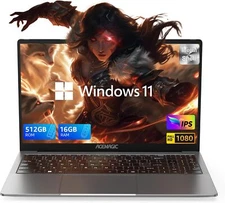 【90% Refurbished】ACEMAGIC 15.6" Laptop Intel 12th Alder Lake N95 16GB 512GB SSD