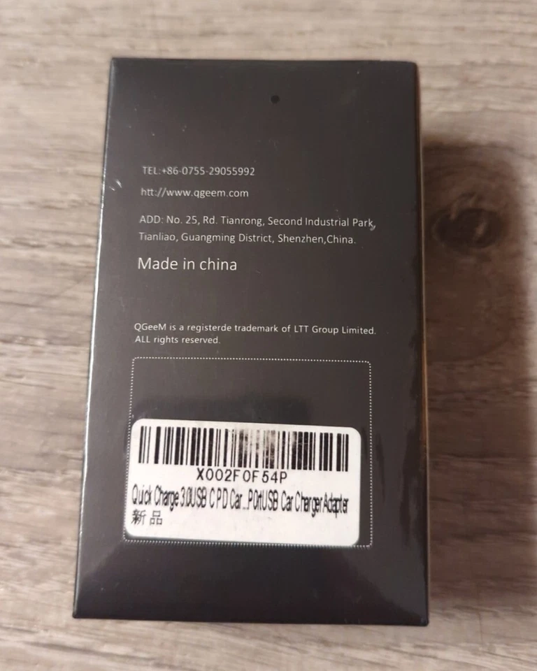 USB-C Car Charger PD & 3.0 Type C Ports 36W Charging Dock Phone iPhone Android  - Image 3 of 4