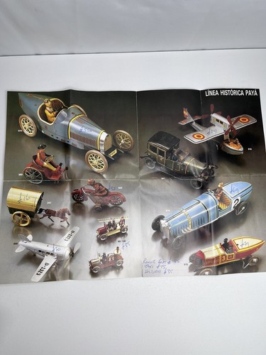 PAYA COOP Ref 99-100 Tin Plate Camiones FIRE Trucks Vintage Limited Edition Toy - Picture 15 of 18