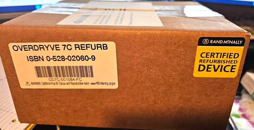 RAND MCNALLY OD7C OVERDRYVE 7 TABLET GPS RECEIVER w/DASH CAM BUNDLE - Image 3 of 4