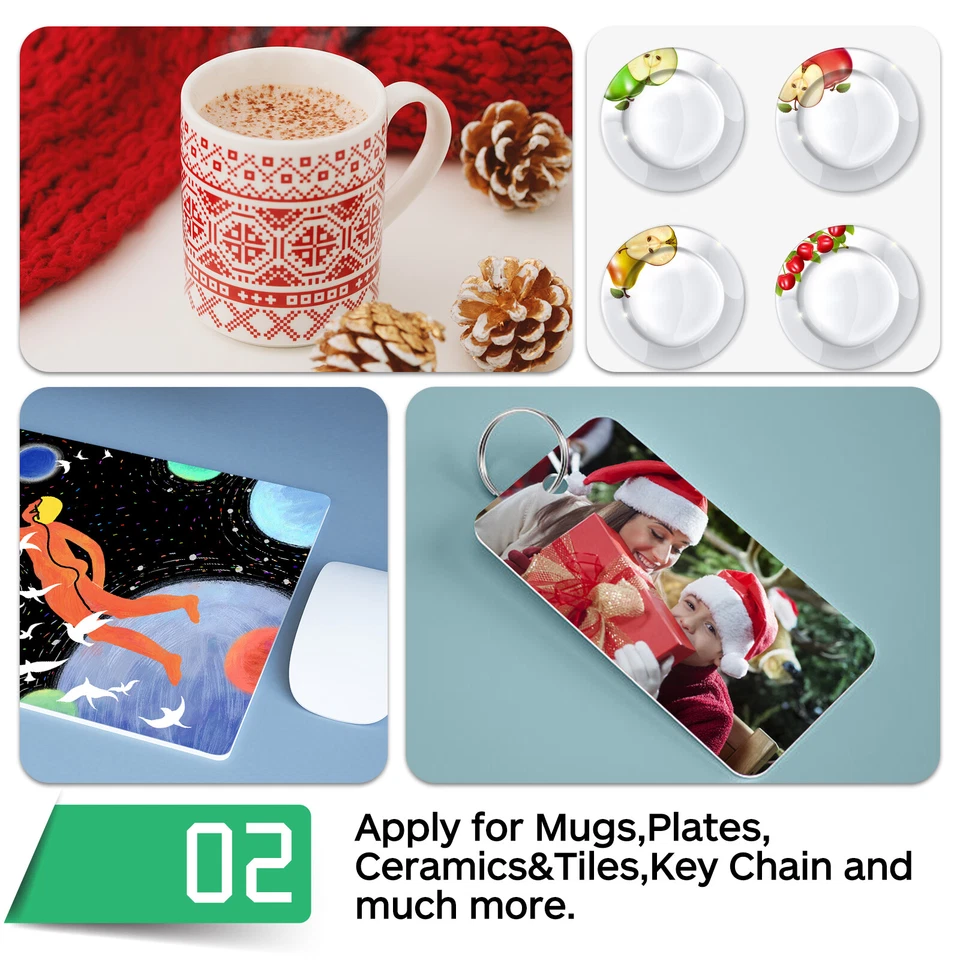 500 Sheets Wholesale Bulk Koala Sublimation Paper 8.5x11 Inkjet Heat Transfer - Image 4 of 4