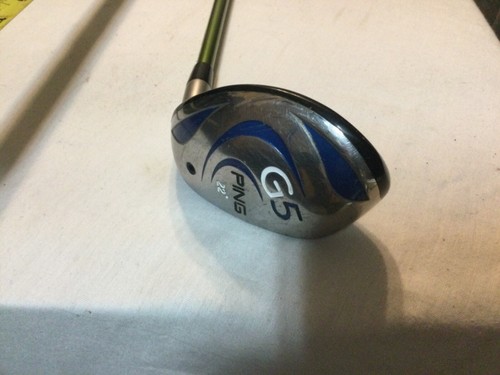 Ping G5 4 Hybrid 22* Aldila NV Green 85g Stiff Graphite Mens RH - Picture 2 of 7