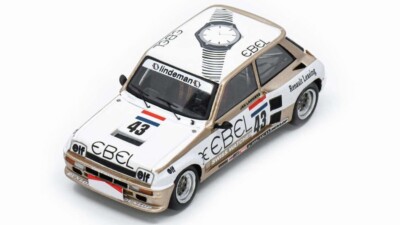 Car Model 1:43 Spark Model RENAULT 5 TURBO EUROPA CUP 1982 LAMMERS
