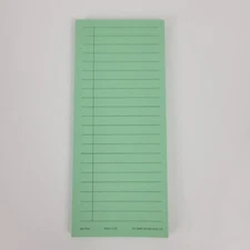 1 Day-Timer Self-Stick Movable Action Lists Pad, 50 Shts, 2 7/16" x 5 13/16"