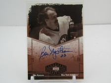 BOB NYSTROM 2004 UPPER DECK LEGENDARY SIGNATURES AUTOGRAPH AUTO- ISLANDERS!!