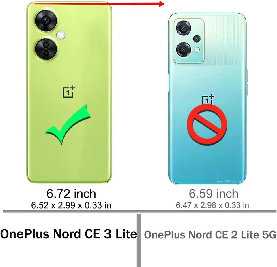 Funda Para OnePlus Nord CE 3 Lite 5G, Delgada Cuero Billetera Filp Soporte Teléfono Cubierta Foto 2 de 4