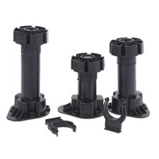 4Pcs Adjustable Height Cupboard Foot Cabinet Legs Sofa Legs Furniture Replace
