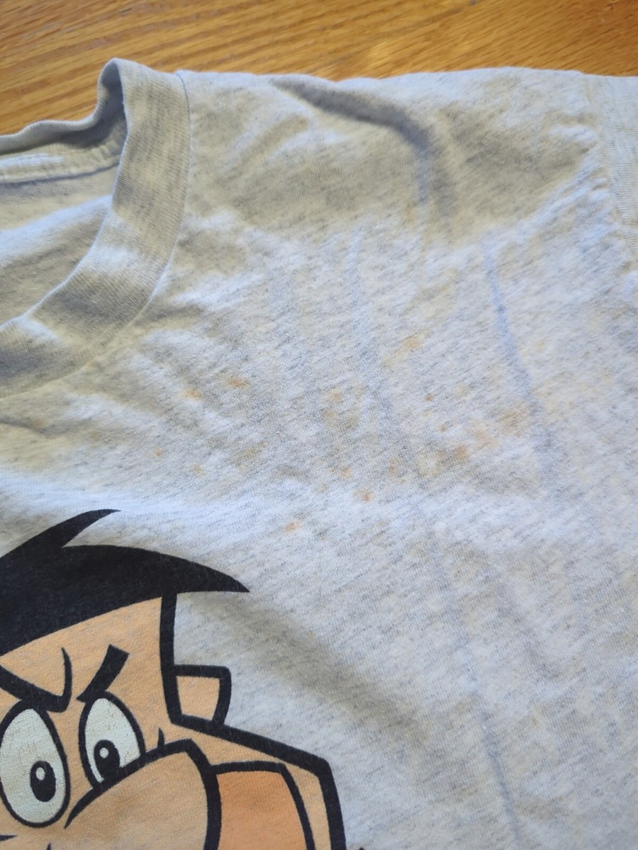 Vintage 90s Flintstones Fred Bowling 2-Sided Graphic T-Shirt Men's