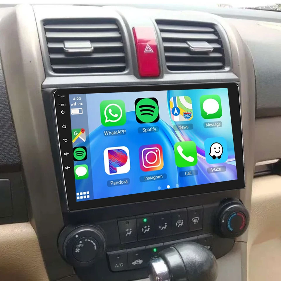 Android 14 Für Honda CR-V 3 RE CRV 2007-2011 Carplay Autoradio Mit NAVI GPS RDS - Bild 3 von 4