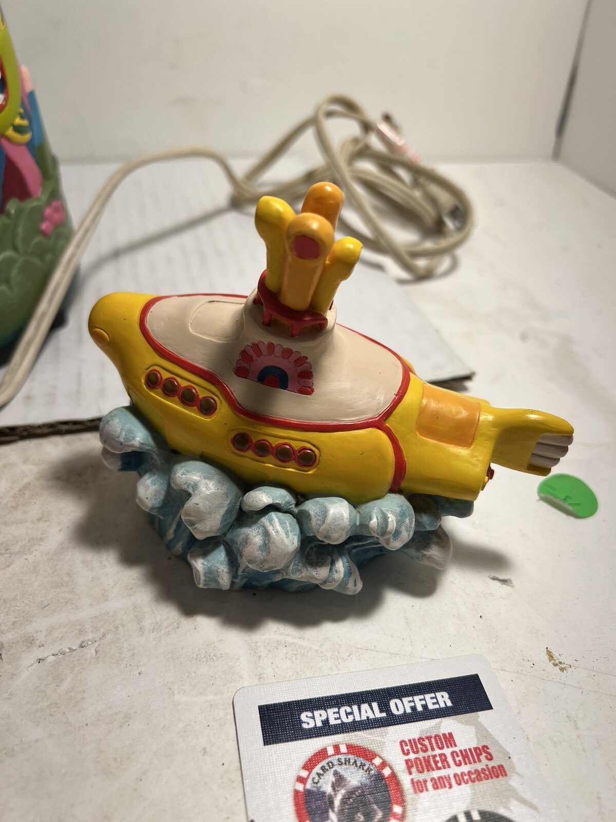 Beatles 1999 Yellow Submarine Lava Lamp In Original Box Works! eBay