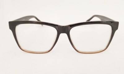 ENVISION 2007 C12 eyeglasses Frame Black Gradient Clear Lens 53mm UNISEX Square