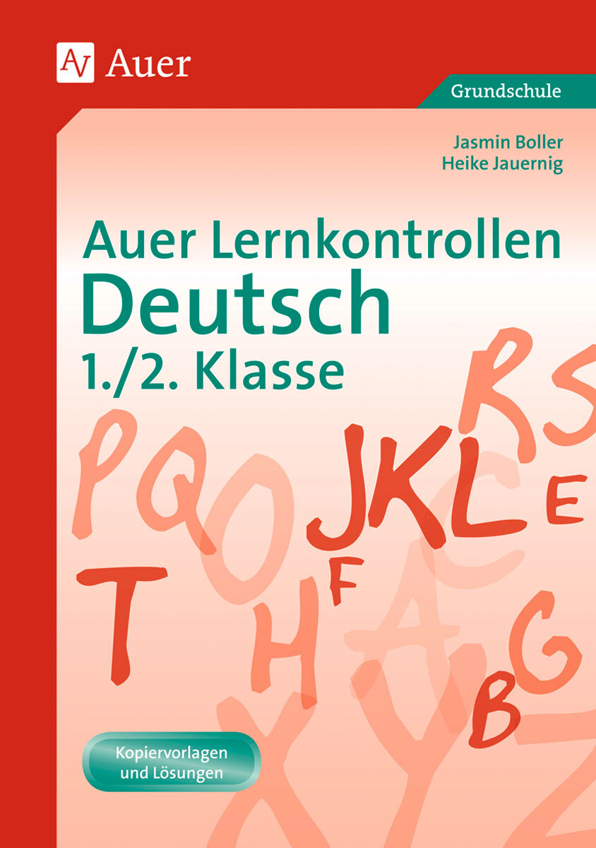 Thumbnail - Jasmin Boller; Heike Jauernig / Auer Lernkontrollen Deutsch, Klasse