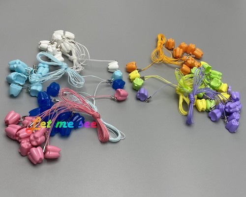 100 Baby Tooth Storage Keepsake Box Dental Milk Teeth Organizer Container w Rope - Picture 4 of 14
