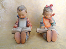Pair Hummel Goebel West Germany Figurines Boo...