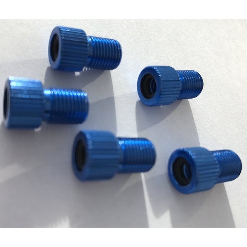 5 Stück Französischer Ventiladapter Für Ventilpumpe Fahrradreifen - 第 3/4 張圖片