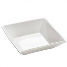 Maxwell & Williams Teller 18 cm SQUARE Suppe, eckig, Porzellan, AA2557