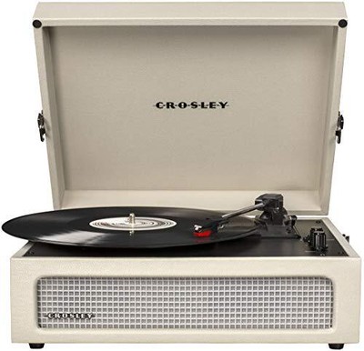Crosley - Voyager tragbarer Plattenspieler Dune - jetzt mit Bluetooth-Ausgang - N600z